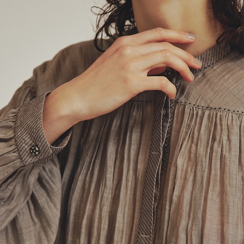 Pheeta Ruth レース ジャケット　フィータ Pheeta / PH012S-1 Ruth Shirt Jacket (Light Gray)